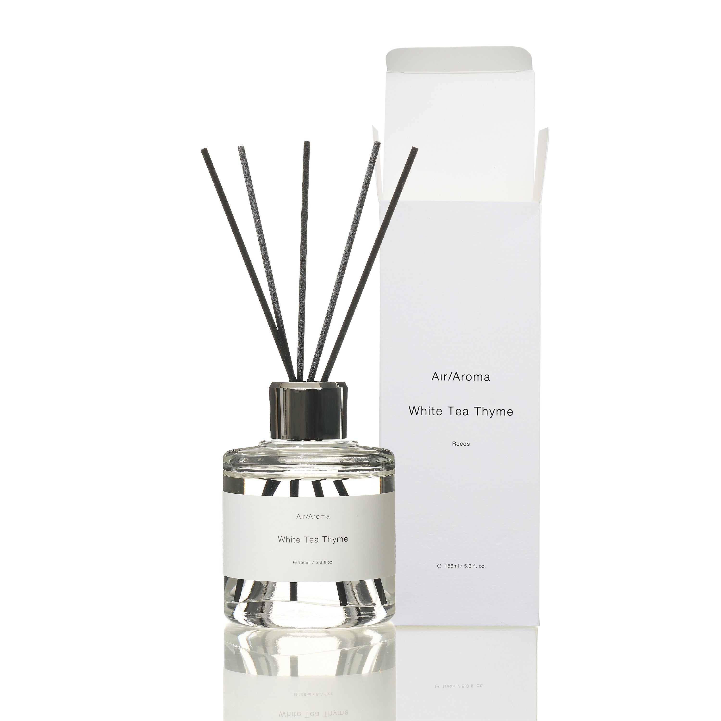 White Tea Thyme 156ml Reeds (ホワイトティータイムリードディフューザー) | Air Aroma Japan